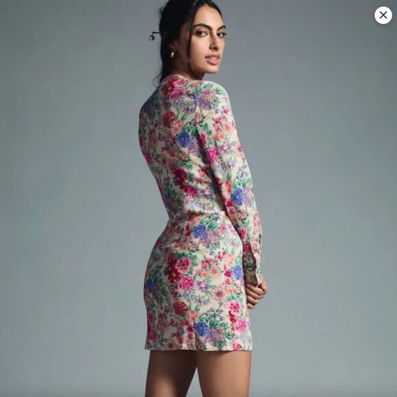 FAVORITE DAUGHTER Barely Holding It Together Floral Print Dress, Size 2, NWT - Picture 2 of 13